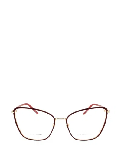 Marc Jacobs Cat-eye Glasses In Red