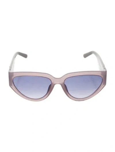 Pre-owned Marc Jacobs Cat-eye Gradient Sunglasses In Pink