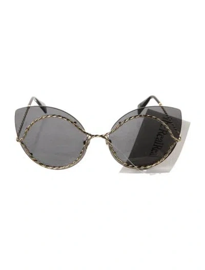 Pre-owned Marc Jacobs Cat-eye Mirrored Sunglasses In Multi