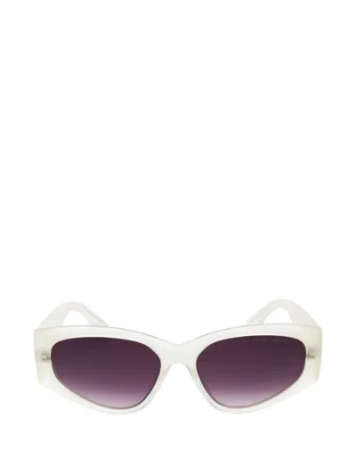 Marc Jacobs Cat-eye Sunglasses In White