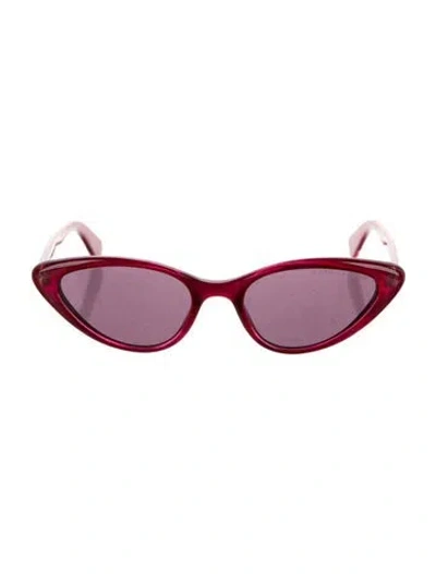Pre-owned Marc Jacobs Cat-eye Tinted Sunglasses In Pink