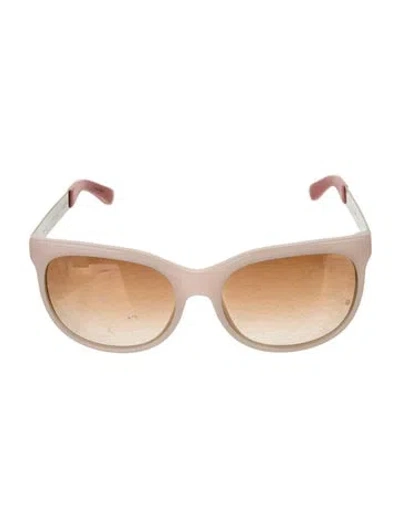 Pre-owned Marc Jacobs Cat-eye Tinted Sunglasses In Pink