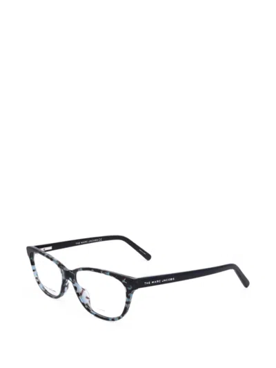Marc Jacobs Cat-eye Tortoiseshell-effect Glasses In Purple