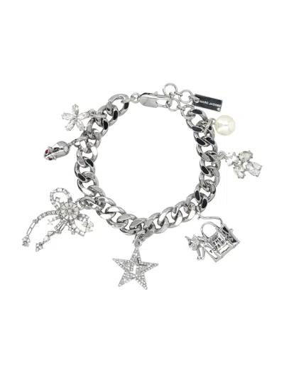 Marc Jacobs Cats Out Of The Bag Bracelet In Metallic