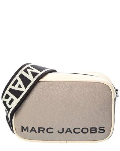 Marc Jacobs Cb Bold Flash Leather Camera Bag In Gray
