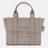 MARC JACOBS CEMENT LEATHER THE MINI TOTE BAG