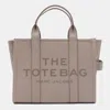 Marc Jacobs Tote Bag With Adjustable Strap And Removable Shoulder In Cement