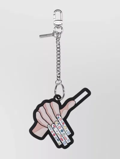 Marc Jacobs Chain And Graphic Design Bag Accessories In Multi