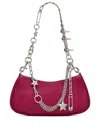 Marc Jacobs Chain Charm Shoulder Bag In Brown