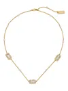 Marc Jacobs J Marc Luxe Mother-of-pearl Station Chain Necklace