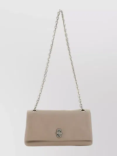 Marc Jacobs Chain Strap Shoulder Bag With Metal Hardware In Gray