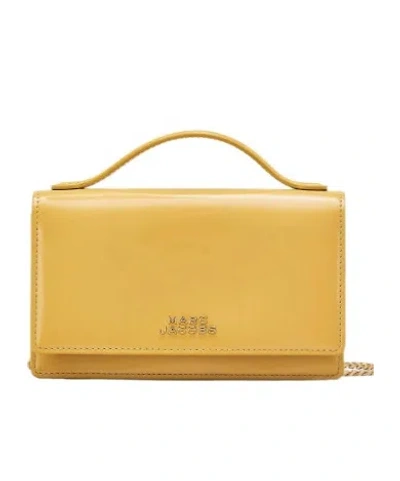 Marc Jacobs Chain Top Handle Shoulder Bag In Yellow