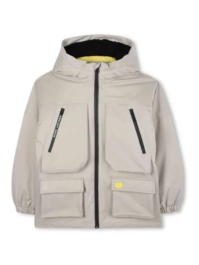 Marc Jacobs Kids' Jacket With Hood In Neutral