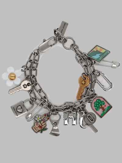 Marc Jacobs Pop America Bracelet In Silver