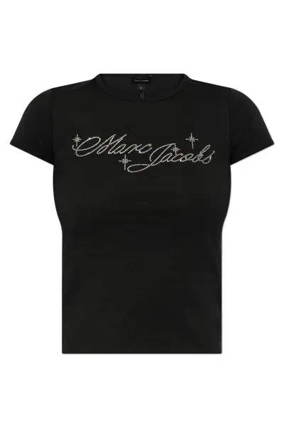 Marc Jacobs Charm Logo Shrunken T-shirt