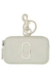 Marc Jacobs The Nano Leather Snapshot Charm In White