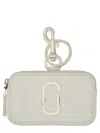 Marc Jacobs The Nano Leather Snapshot Charm In White
