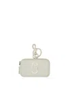 Marc Jacobs The Nano Leather Snapshot Charm In White