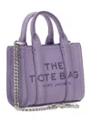 Marc Jacobs Charm The Nano Tote In Lilac