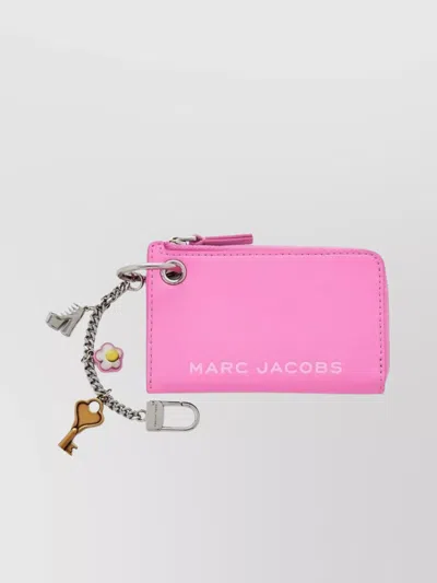 Marc Jacobs Charm Wallet With Top Zip And Handle