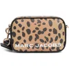 Marc Jacobs Cheetah Bold Flash Leather Camera Bag In Orange