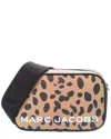 Marc Jacobs Cheetah Bold Flash Leather Camera Bag In Orange
