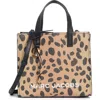 Marc Jacobs Cheetah Bold Mini Grind Tote Bag In Multi