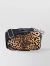 Marc Jacobs The Snapshot Leopard-print Calf Hair Cross-body Bag In Black