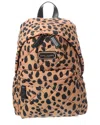 Marc Jacobs Cheetah Diamond Quilt Backpack In Black