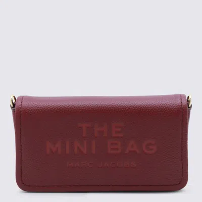 MARC JACOBS CHERRY LEATHER THE MINI BAG