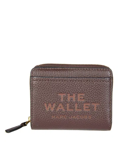 Marc Jacobs Chic Mini Compact Wallet In Brown
