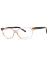 Marc Jacobs Chic Rectangular Eyeglasses For Women In Black