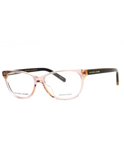 Marc Jacobs Chic Rectangular Eyeglasses For Women In Black
