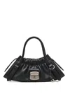 Marc Jacobs The Small Satchel Leather Shoulder Bag In Black