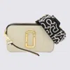 Marc Jacobs Cloud White And Multicolour Leather The Snapshot Crossbody Bag