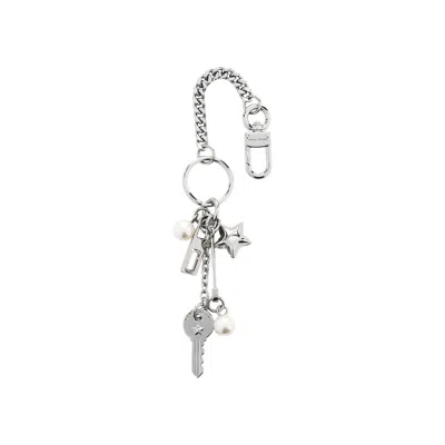 Pre-owned Marc Jacobs Cluster Grommet Metal Charm 'nickel' | Silver | Women's Size Onesize