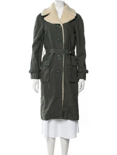 Pre-owned Marc Jacobs Coat In Green