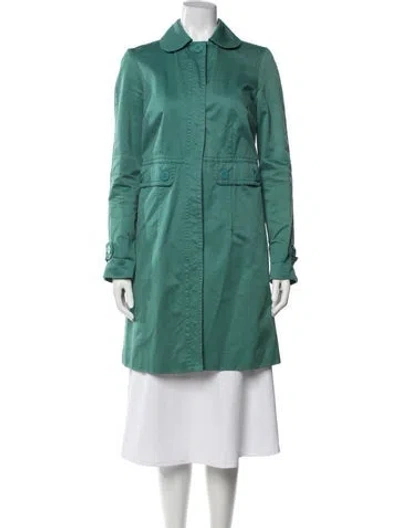Pre-owned Marc Jacobs Coat In Green
