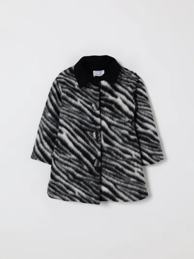 MARC JACOBS COAT LITTLE MARC JACOBS KIDS COLOR BLACK,H61811002