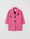 Marc Jacobs Coat Little  Kids Color Fuchsia In Pink