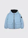 Marc Jacobs Checked Puffer Jacket In Blue