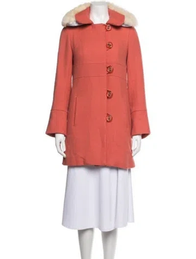 Pre-owned Marc Jacobs Coat In Orange