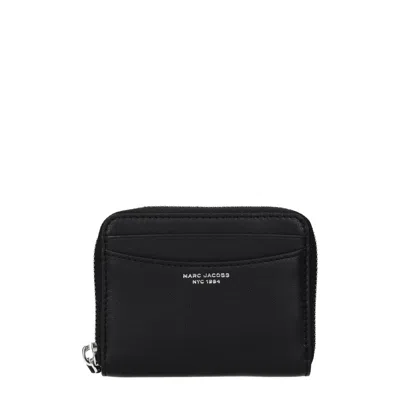 Marc Jacobs Coin Pocket Women Leather Black