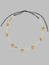 Marc Jacobs Elegant Gold Statement Necklace In Multi