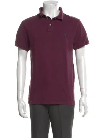 Pre-owned Marc Jacobs Collar Short Sleeve Polo Shirt In Purple