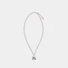 Marc Jacobs The Tote Bag Necklace -  - Metal - Silver In Silver
