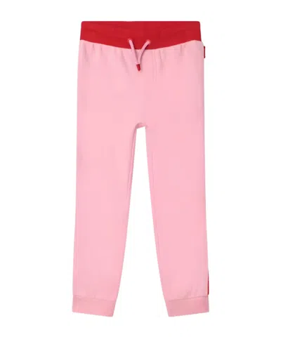 Marc Jacobs Colour-block Cotton Track Pants In Pink