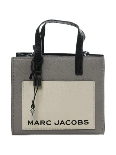 Marc Jacobs Colour-block Tote Bag In Gray