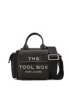 Marc Jacobs Compact Black Canvas Bag With Logo And Multiple Pockets