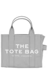Marc Jacobs Compact Canvas Tote Bag In Grey